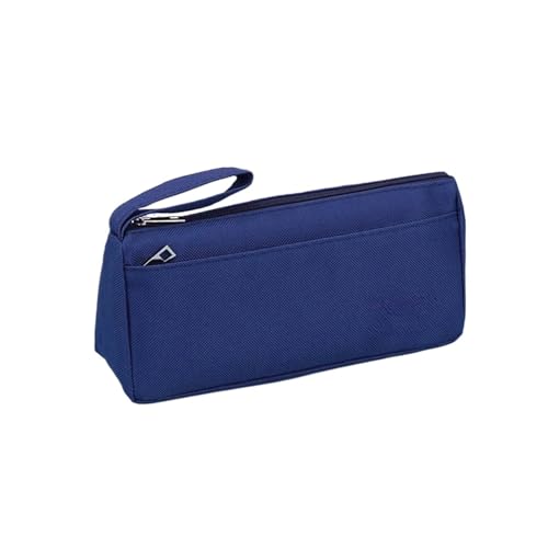 FVCTGHZ Tragbares Schreibwaren-Stifte- und Federmäppchen, Kosmetik-Reise-Organizer, einfaches Stifteetui(Blue 1PC) von FVCTGHZ