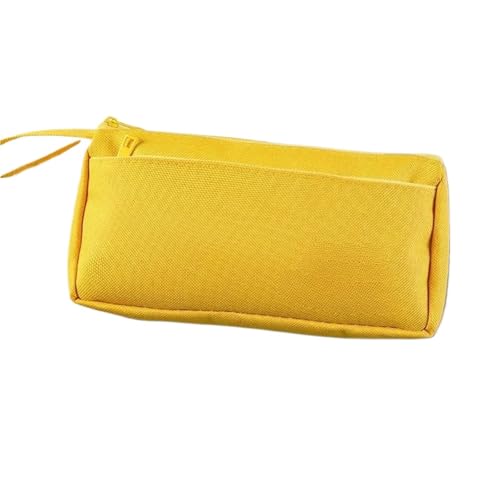 FVCTGHZ Tragbares Schreibwaren-Stifte- und Federmäppchen, Kosmetik-Reise-Organizer, einfaches Stifteetui(Yellow 1PC) von FVCTGHZ