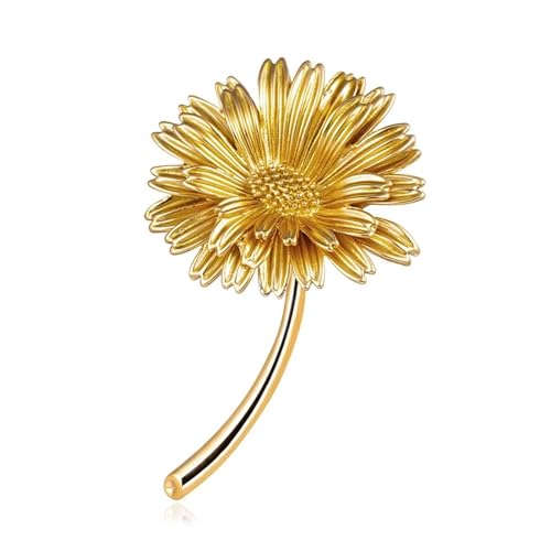 Farbe bemalt Ahornblätter Design Metall Brosche Pin Imitation Perle Dekoration Gold Farbe Broschen(Color4) von FVCTGHZ