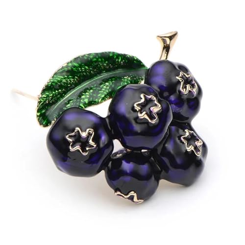 Lila Emaille Blaubeerbroschen Frauen Männer Legierung Pflanze Brosche Pins Mädchen Hut Tasche Brosche Abzeichen Lila Emaille Blaubeerbroschen Frauen Männer Legierung Pflanze Brosche Pins Mädchen Hut Tasche Brosche Abzeichen von FVCTGHZ