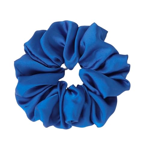 Mode Bündel Haargummi Frauen Chiffon Gummiband Scrunchie Elastische Pferdeschwanzhalter Mädchen Haarschmuck(Blue) von FVCTGHZ