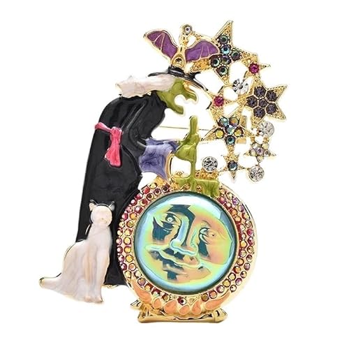 Mode Strass Brosche Herstellung von Gifthexen-Broschen, Anstecknadeln for Frauen, schöne Sonnengesicht-Brosche for alte Frauen, Halloween-Geschenk Mode Strass Brosche Herstellung von Gifthexen-Broschen, Anstecknadeln for Frauen, schöne Sonnengesicht-Brosche for alte Frauen, Halloween-Geschenk von FVCTGHZ