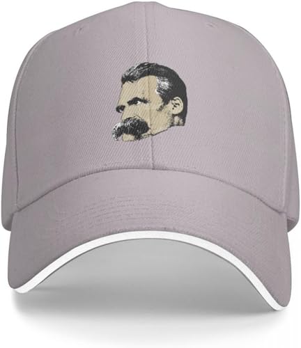 Baseballkappe Hip Hop Sonnenhut Nietzsche Cap Baseball Cap Rave Beach Männer Hut Frauen Geburtstagsgeschenk von FWERYY