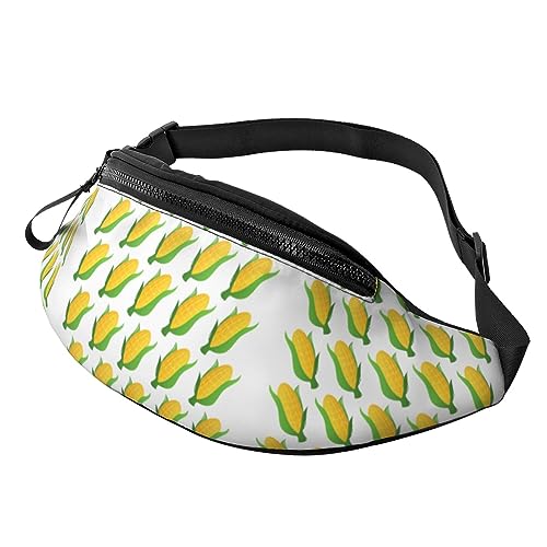 Corn Fanny Pack, verstellbare Hüfttasche, Umhängetasche, Reise-Gürteltasche für Damen und Herren von FWJZDSP