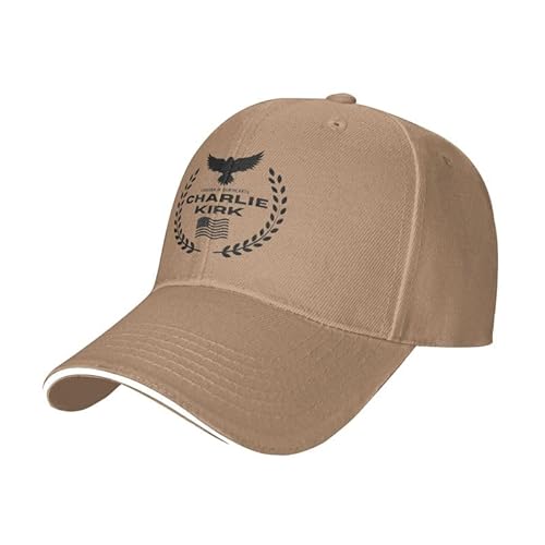 FWJZDSP Charlie Kirk Forever In Our Hearts Baseball Cap Verstellbare Trucker Hat Geschenke von FWJZDSP