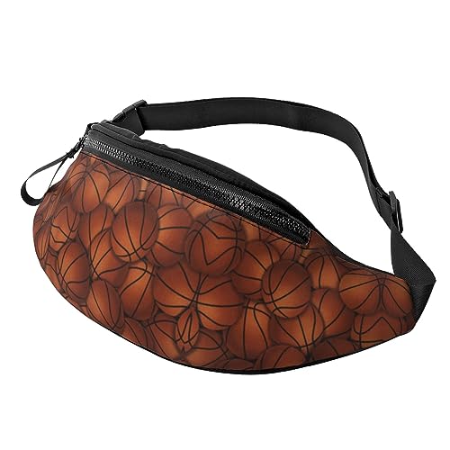 Fanny Packs Basketball-Hüfttasche, Hüfttasche für Laufen, Wandern und Reisen, Damen und Herren von FWJZDSP