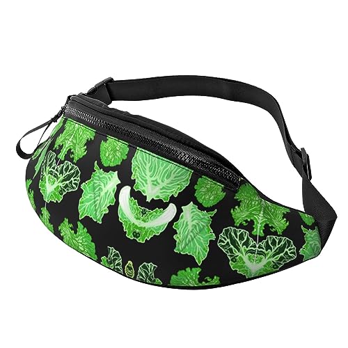 Fanny Packs Hipster-Hüfttasche für Laufen, Wandern und Reisen, Damen und Herren von FWJZDSP