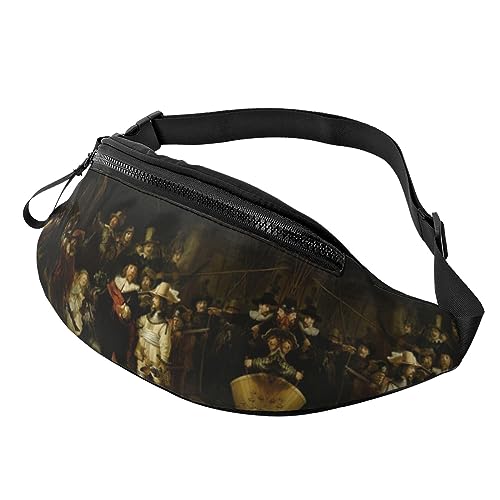 Fanny Packs The Night Watch Rembrandt Waist Pack Hüfttasche für Laufen, Wandern und Reisen, Damen und Herren von FWJZDSP