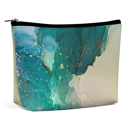 Marmor-Smaragdgrüne Make-up-Tasche, glänzende Glitzer-Reise-Make-up-Tasche, PU-Leder-Make-up-Tasche, Kosmetiktasche für Geldbörse, tragbare Kulturtasche, Indoor-Make-up-Taschen für Frauen Marmor-Smaragdgrüne Make-up-Tasche, glänzende Glitzer-Reise-Make-up-Tasche, PU-Leder-Make-up-Tasche, Kosmetiktasche für Geldbörse, tragbare Kulturtasche, Indoor-Make-up-Taschen für Frauen von FWJZDSP