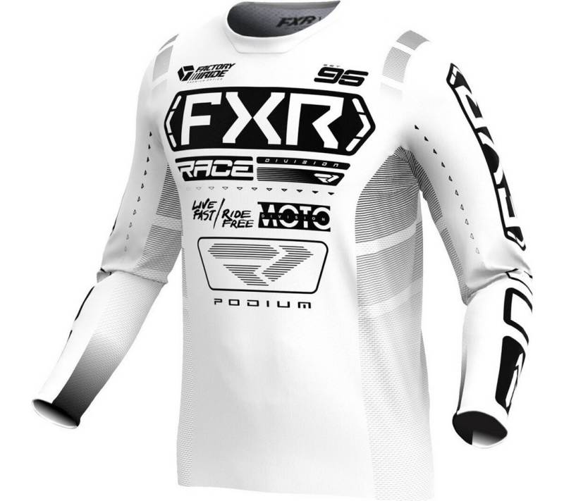 FXR Motorradhandschuhe Podium 2025 Jugend Motocross Jersey Atmungsaktiv von FXR