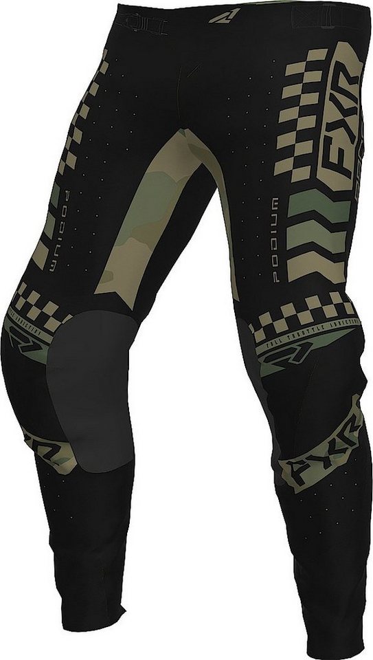 FXR Motorradhose Podium Gladiator 2023 Motocross Hose Atmungsaktiv abriebfest von FXR