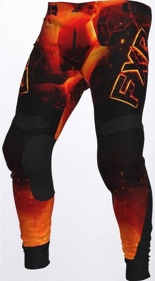 FXR Motorradhose Podium Magma Motocross Hose Atmungsaktiv abriebfest von FXR