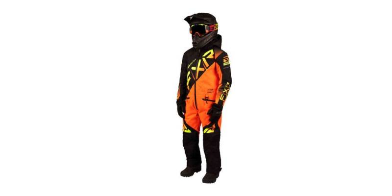 FXR Schneeoverall CX 2023 Jugend 1-Teiler Snowmobil Kombi reflektierende reißverschluss von FXR