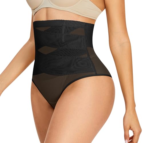 FXTYK Knickerbocker Mit Hoher Taille Und Shapewear für Frauen Tummy Control Tanga Unterwäsche Nahtlose Schlankheits Shapewear Butt Lifter Pants Firm Control Body Shaper（S-3XL） von FXTYK