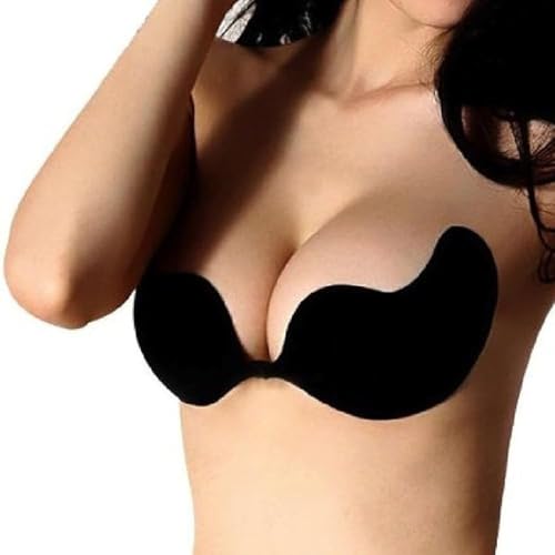 FXTYK Klebe BH TräGerloser Selbstklebender Wiederverwendbarer Gepolsterter Unsichtbarer Klebriger Push Up BH von FXTYK