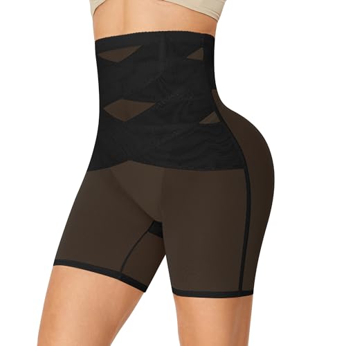 FXTYK Knickerbocker Mit Hoher Taille Und Shapewear für Frauen Tummy Control Shorts Unterwäsche Nahtlose Schlankheits Shapewear Butt Lifter Pants Body Shaper（S-3XL） von FXTYK