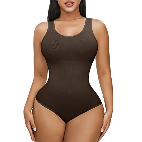 FXTYK Shape Body Damen Stark Formend U-Ausschnitt Bauchweg Bodysuit Shapewear Thong Tummy Control Formende Bodys Tanga FüR Damen von FXTYK
