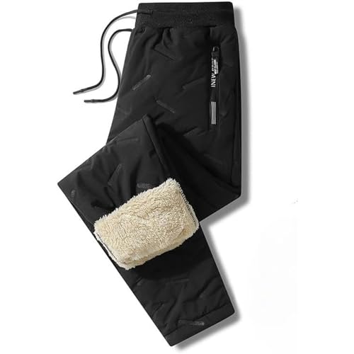 FYCYGG ﻿Magulo Unisex Thermohose, Magulo Thermohose, Thermohose Herren Magulo Egal Bei Welchem Wetter ﻿ ﻿(Black-Straight,XL) von FYCYGG