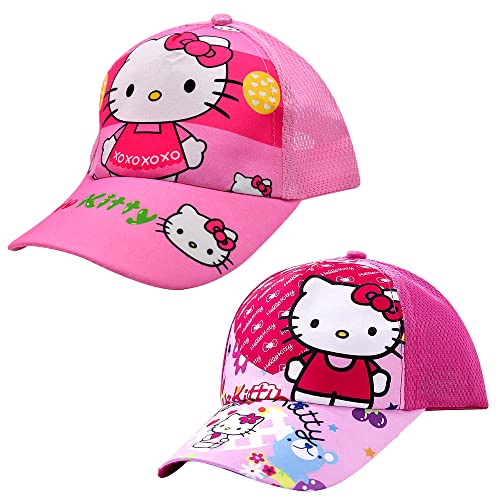 FYDZBSL Baseball Kappe Kinder Baseball Cap Sonnenhut Verstellbar Sport Cap Sommer Baseballmützen Kinder Sonnenschutz Kappe Baseballkappe für Jungen Mädchen 2pcs von FYDZBSL