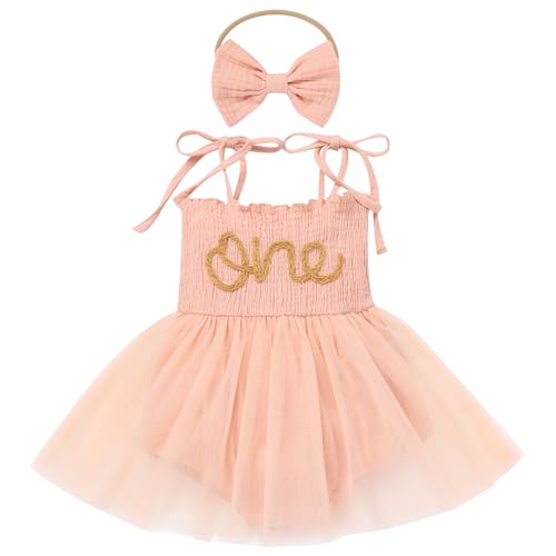 FYMNSI Baby M�dchen Kleidung Kleinkind Erster 1. Geburtstag Outfit Boho Prinzessin Partykleid Tutu T�ll Body Kleider Strampler mit Stirnband Fotoshooting Sommer Bekleidungsset Pfirsich 6-12 Monate FYMNSI Baby M�dchen Kleidung Kleinkind Erster 1. Geburtstag Outfit Boho Prinzessin Partykleid Tutu T�ll Body Kleider Strampler mit Stirnband Fotoshooting Sommer Bekleidungsset Pfirsich 6-12 Monate von FYMNSI