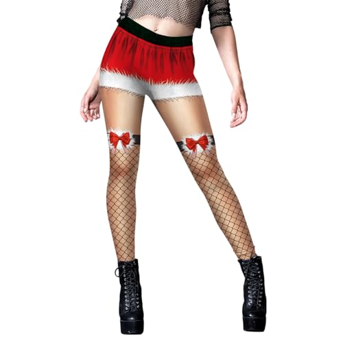 FYMNSI Weihnachts Leggings Damen Weihnachtshosen Weihnachten Hohe Taille Leggins Mode 3D Druck Sportleggins Lang Hose Elastisch Strumpfhosen Yogahose Laufhose Schlank H?fthose Freizeithose Schleife M FYMNSI Weihnachts Leggings Damen Weihnachtshosen Weihnachten Hohe Taille Leggins Mode 3D Druck Sportleggins Lang Hose Elastisch Strumpfhosen Yogahose Laufhose Schlank H?fthose Freizeithose Schleife M von FYMNSI
