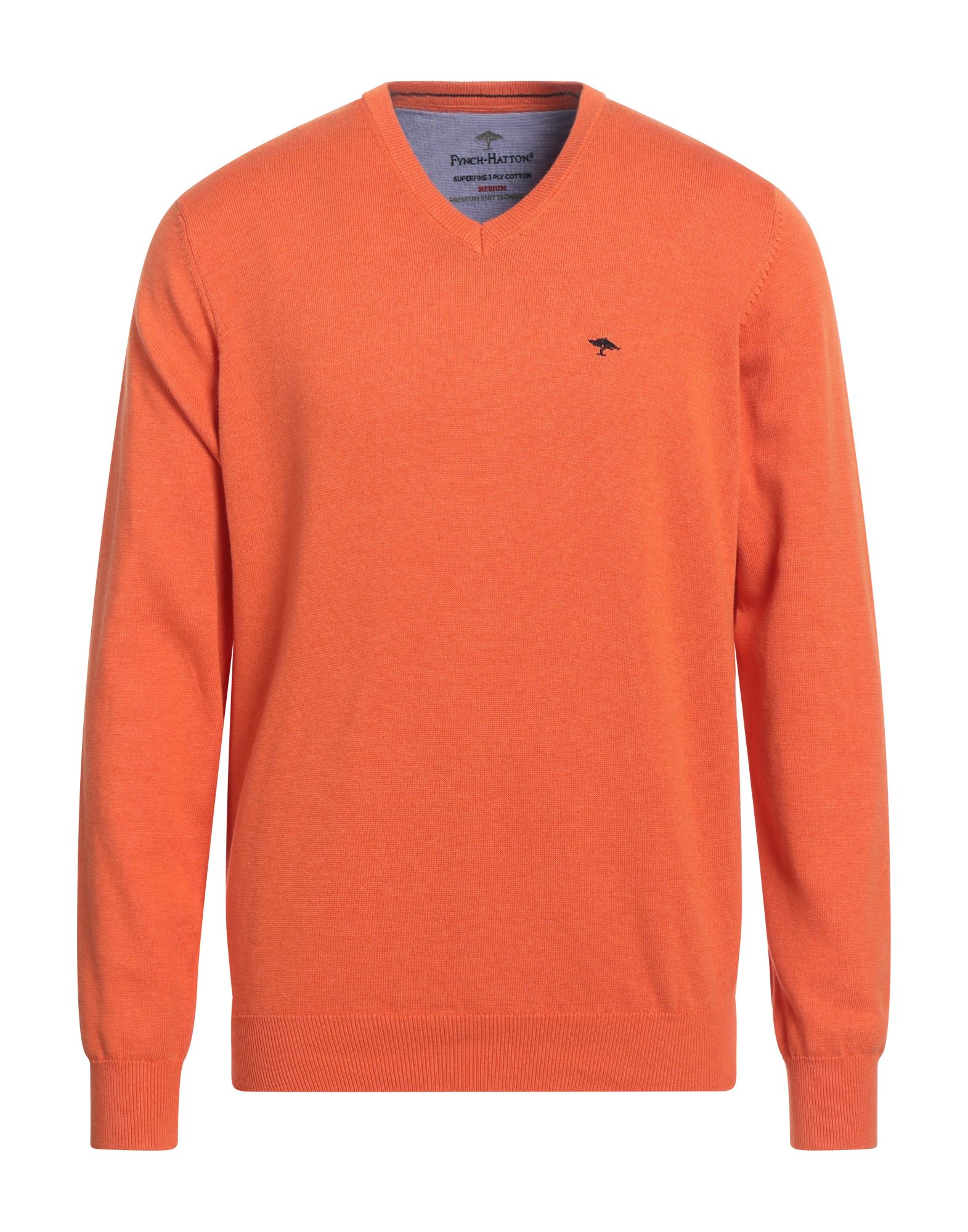 FYNCH-HATTON® Pullover Herren Orange von FYNCH-HATTON®