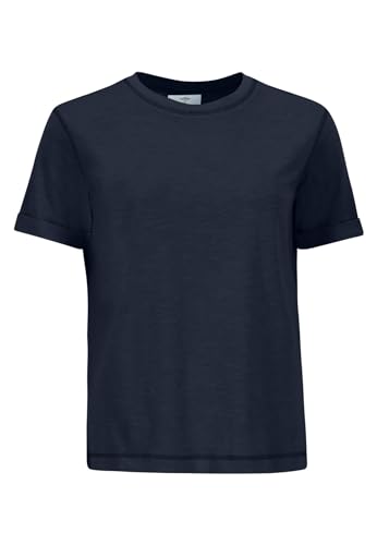 Colourful Basic T-Shirt aus Baumwolle Navy/L von FYNCH-HATTON