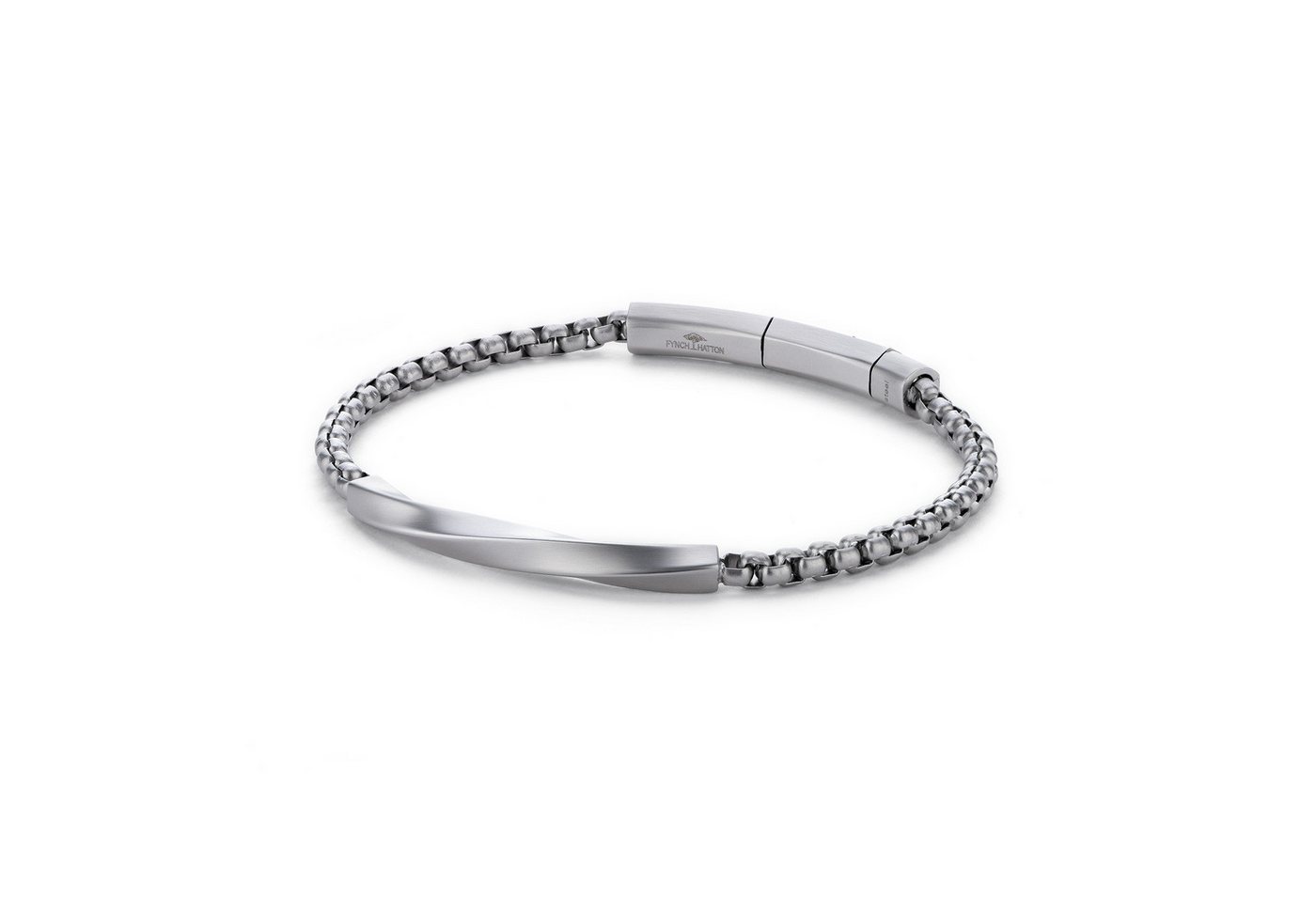 FYNCH-HATTON Armband Schmuck Geschenk Edelstahl Armkette The Twist von FYNCH-HATTON
