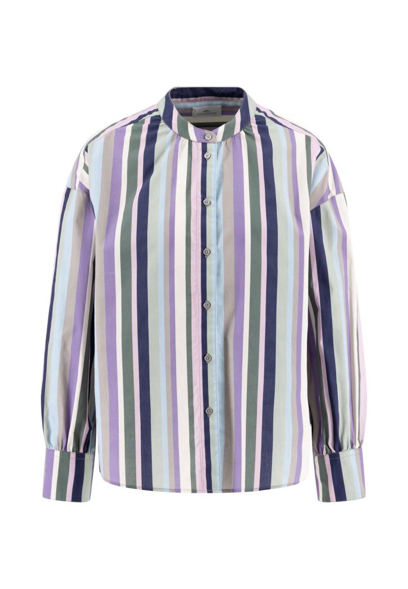 FYNCH-HATTON - BLOUSE MULTICOLOR STRIPE moss green - Gr. - 38 von FYNCH-HATTON