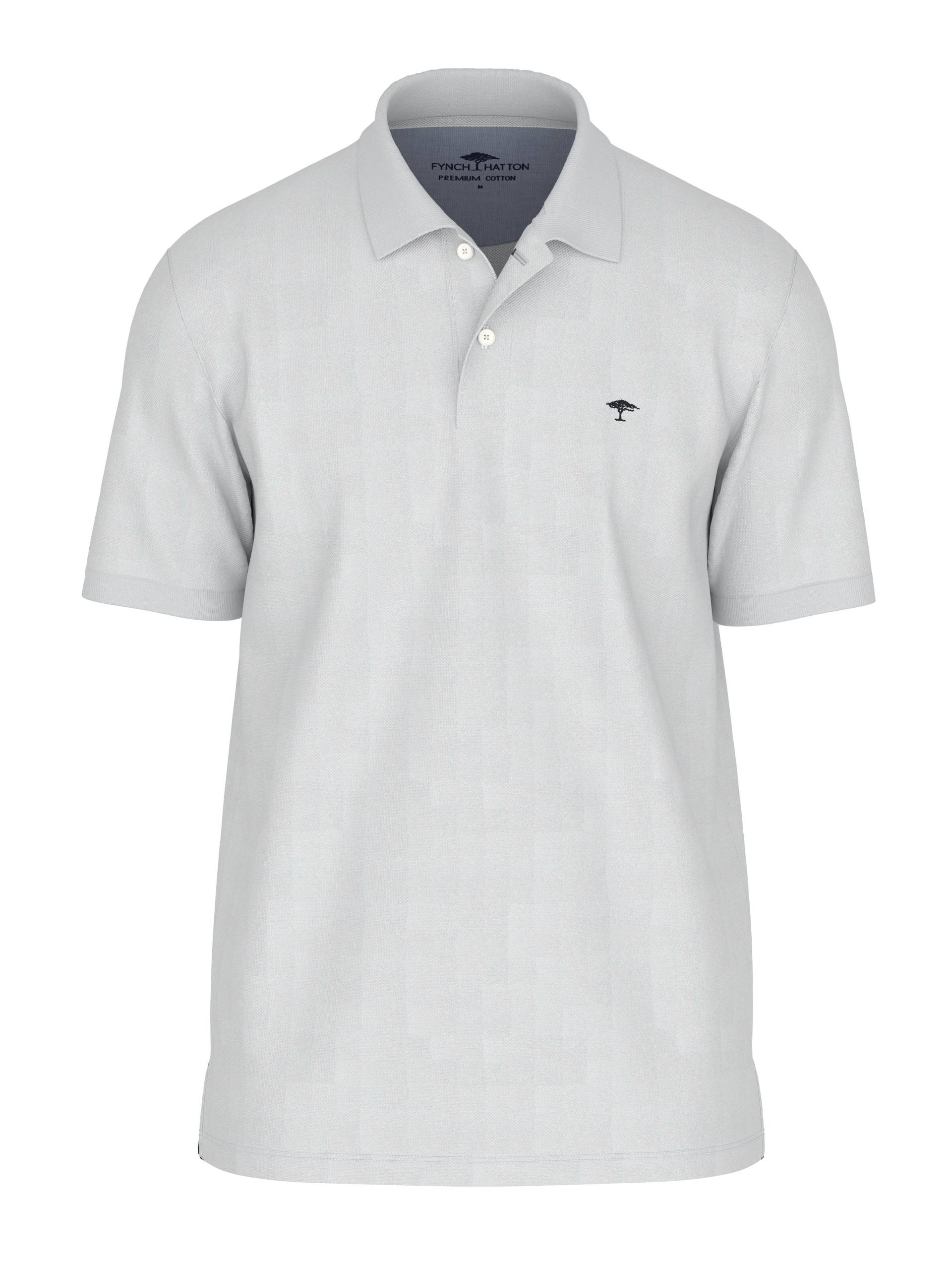 FYNCH-HATTON - Basic Polo, Premium Cotton new offwhite - Gr. - M von FYNCH-HATTON