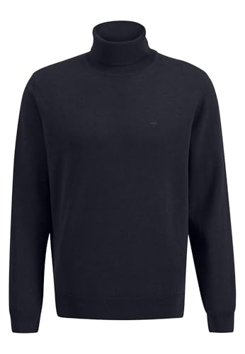 FYNCH-HATTON Bequemer Strickpullover mit Rollkragen Navy/XXL von FYNCH-HATTON