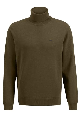 FYNCH-HATTON Bequemer Strickpullover mit Rollkragen deep Forest/L von FYNCH-HATTON