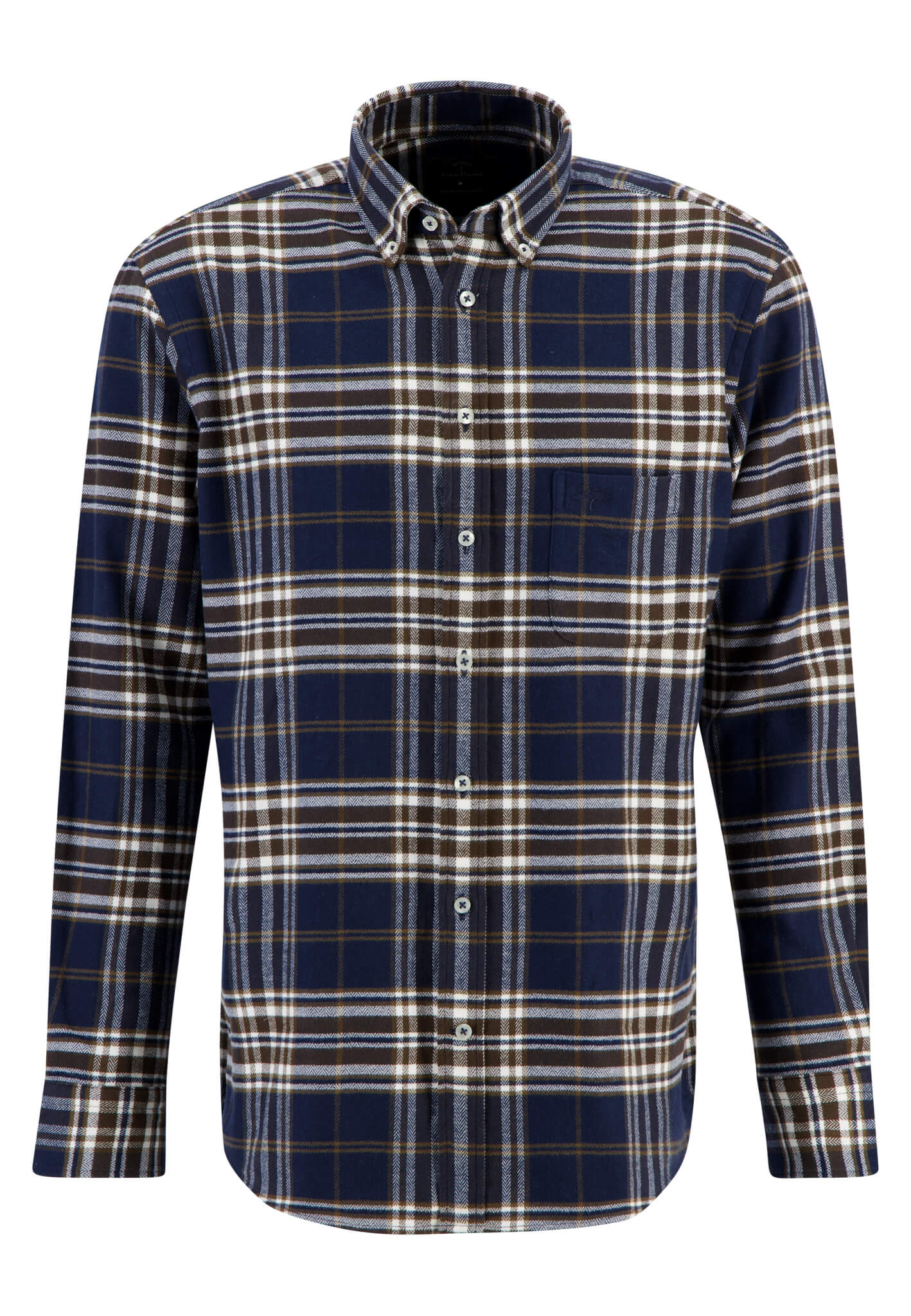 FYNCH-HATTON - Big Check, B.D., 1/1 navy-offwhite - Gr. - L von FYNCH-HATTON