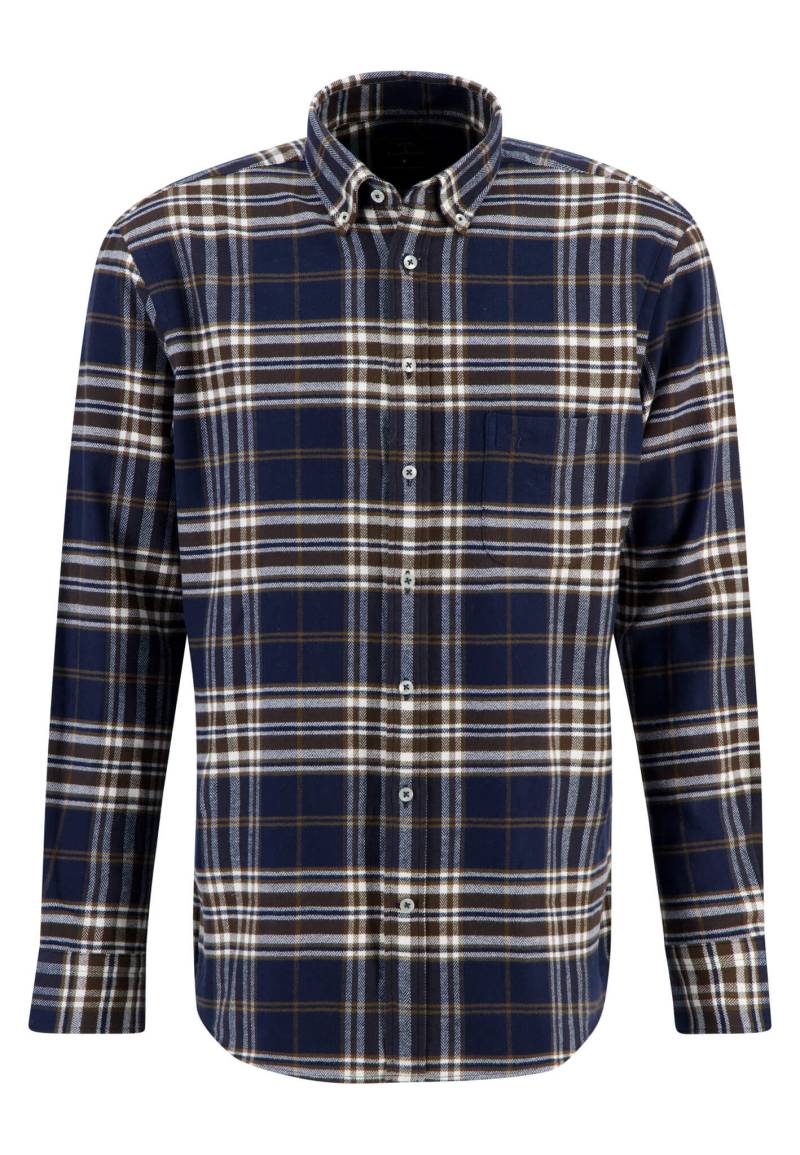 FYNCH-HATTON - Big Check, B.D., 1/1 navy-offwhite - Gr. - L von FYNCH-HATTON