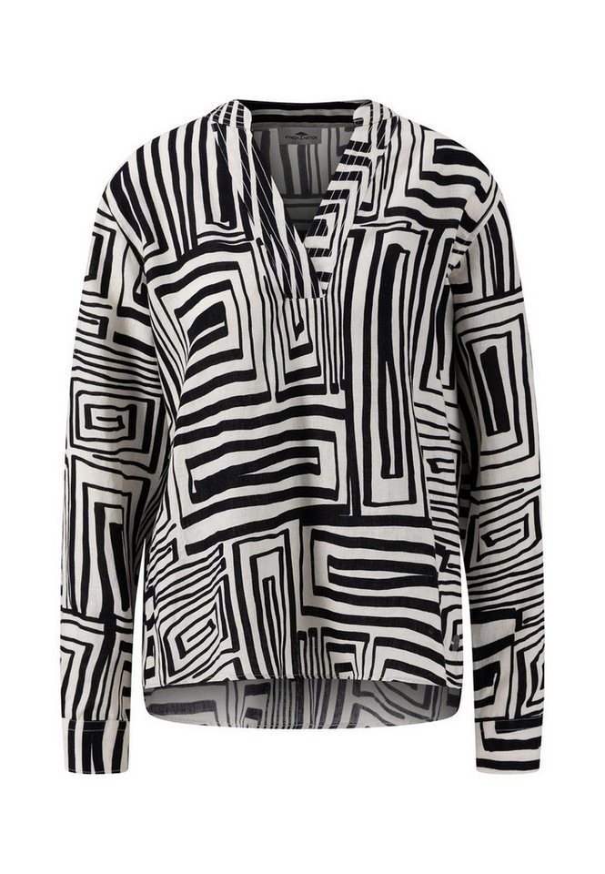 FYNCH-HATTON Blusentop BLOUSE TUNIC MAZE LINEN von FYNCH-HATTON