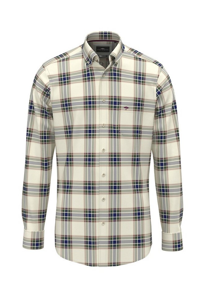FYNCH-HATTON Businesshemd Fynch-Hatton / He.Hemd langarm / Washed Oxford Check, B.D., 1/1 von FYNCH-HATTON