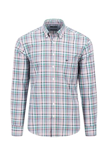 FYNCH-HATTON Kariertes Hemd mit Button-Down Kragen Grass Green/XL FYNCH-HATTON Kariertes Hemd mit Button-Down Kragen Grass Green/XL von FYNCH-HATTON
