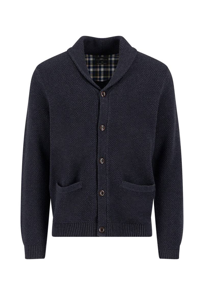 FYNCH-HATTON - Buttoned Shawl Cardigan charcoal - Gr. - XXL von FYNCH-HATTON