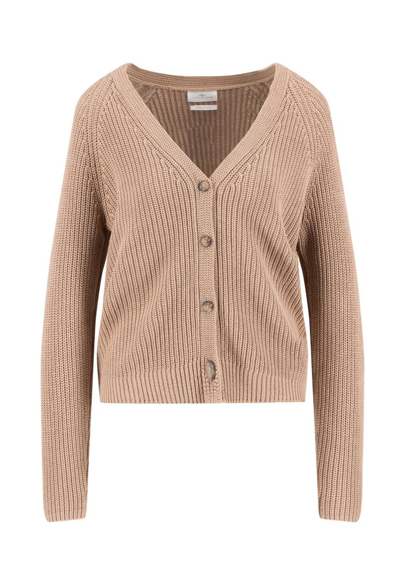 FYNCH-HATTON - CARDIGAN COTTON cappucchino - Gr. - S von FYNCH-HATTON