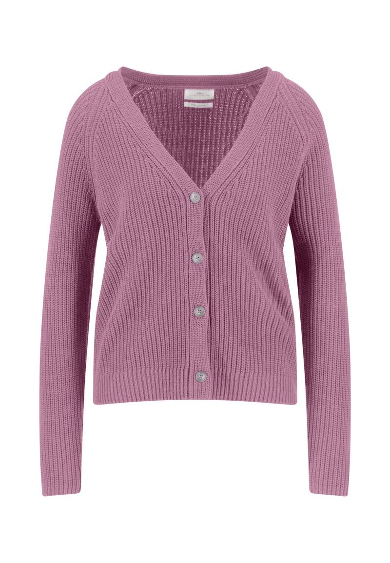 FYNCH-HATTON - CARDIGAN COTTON mauve rose - Gr. - XXL von FYNCH-HATTON