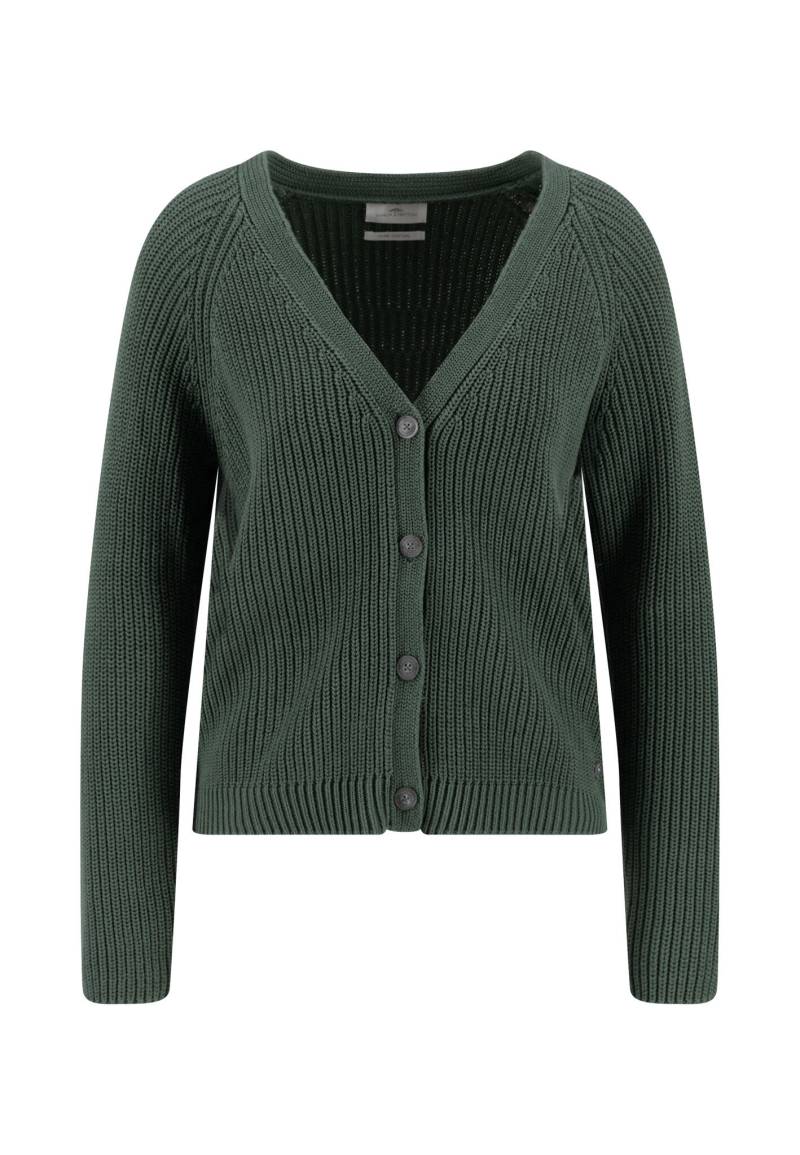 FYNCH-HATTON - CARDIGAN COTTON moss green - Gr. - L von FYNCH-HATTON