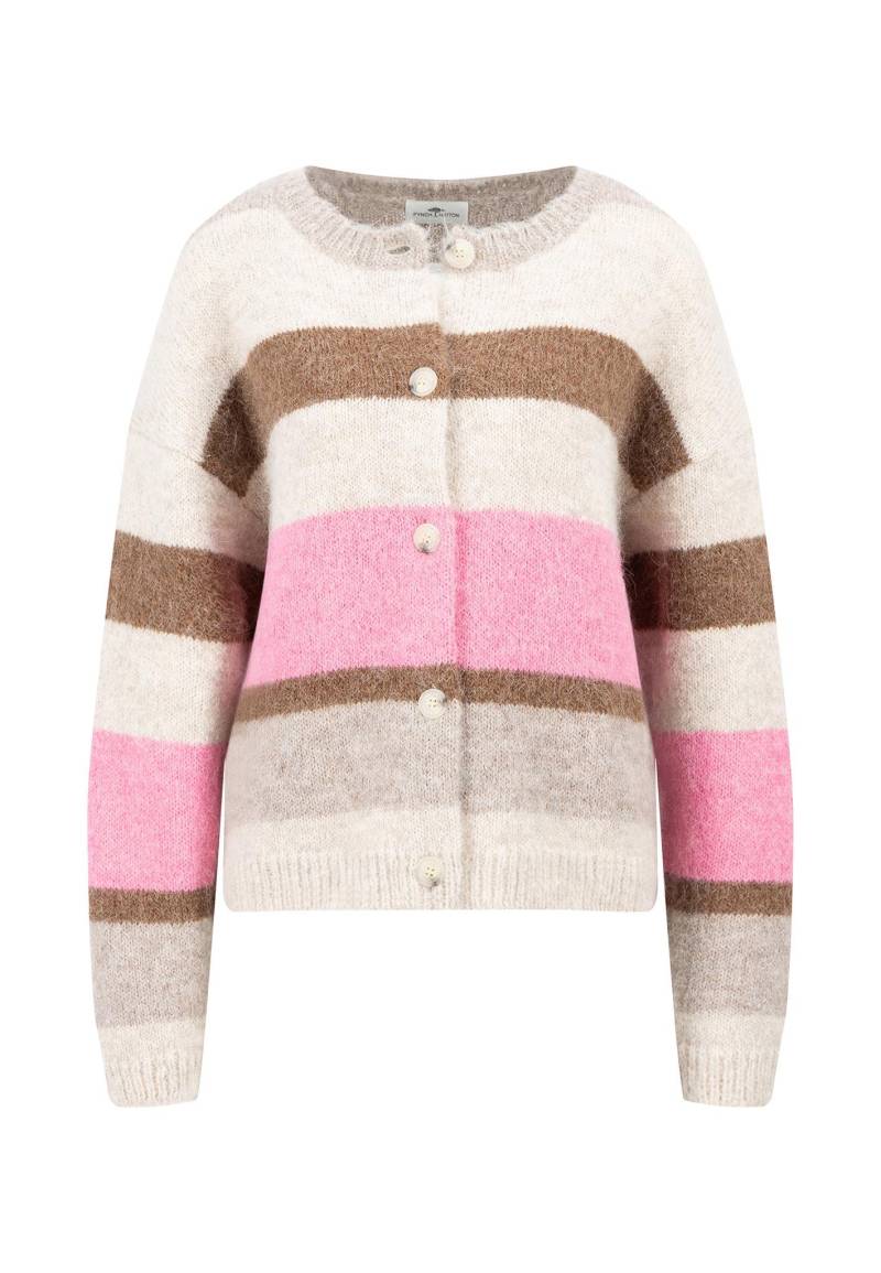 FYNCH-HATTON - CARDIGAN HEAVY YARN*RWS grey taupe - Gr. - L von FYNCH-HATTON