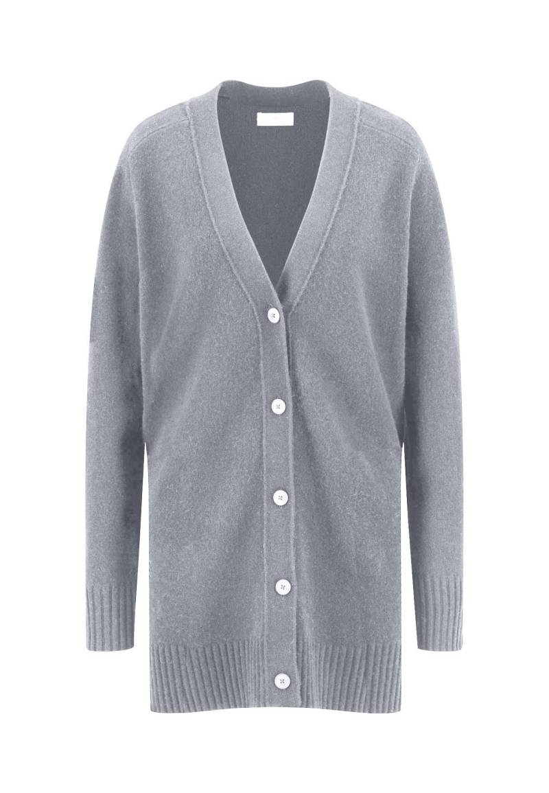 FYNCH-HATTON - CARDIGAN MERINOWOOL *RWS alloy grey - Gr. - M von FYNCH-HATTON