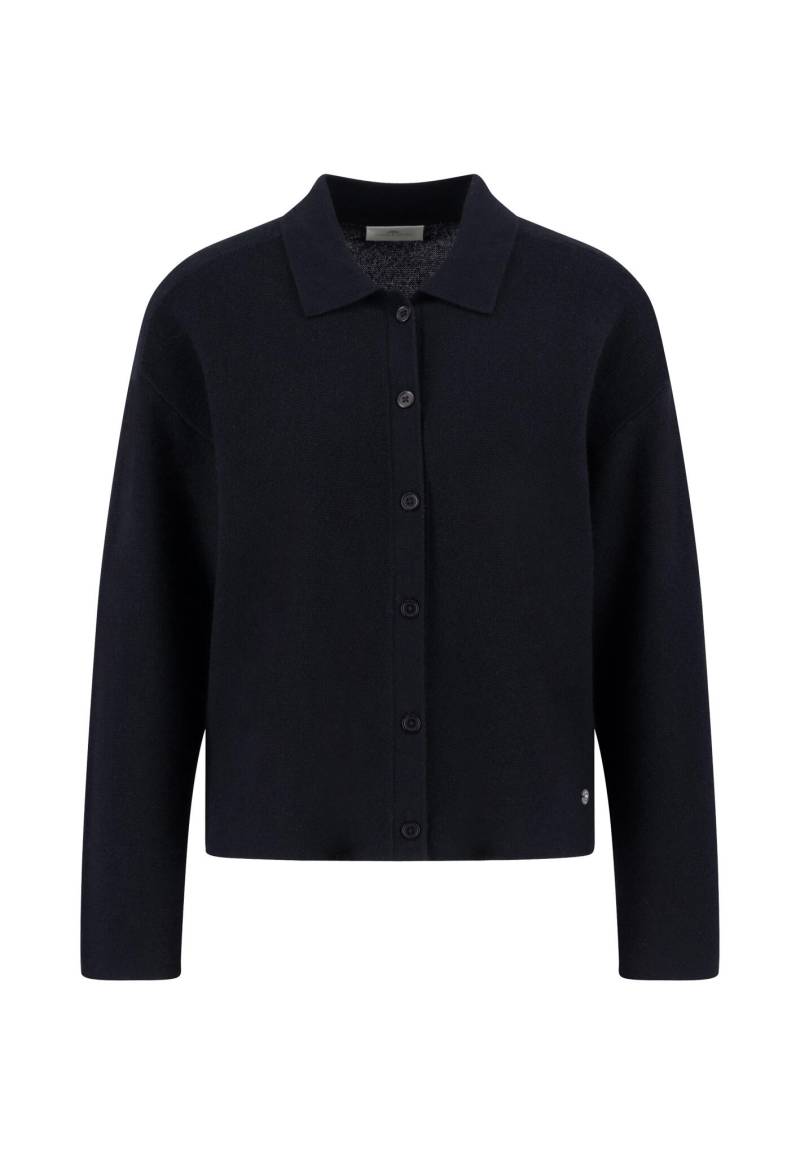 FYNCH-HATTON - CARDIGAN POLO COLLAR 90/10 black - Gr. - L von FYNCH-HATTON