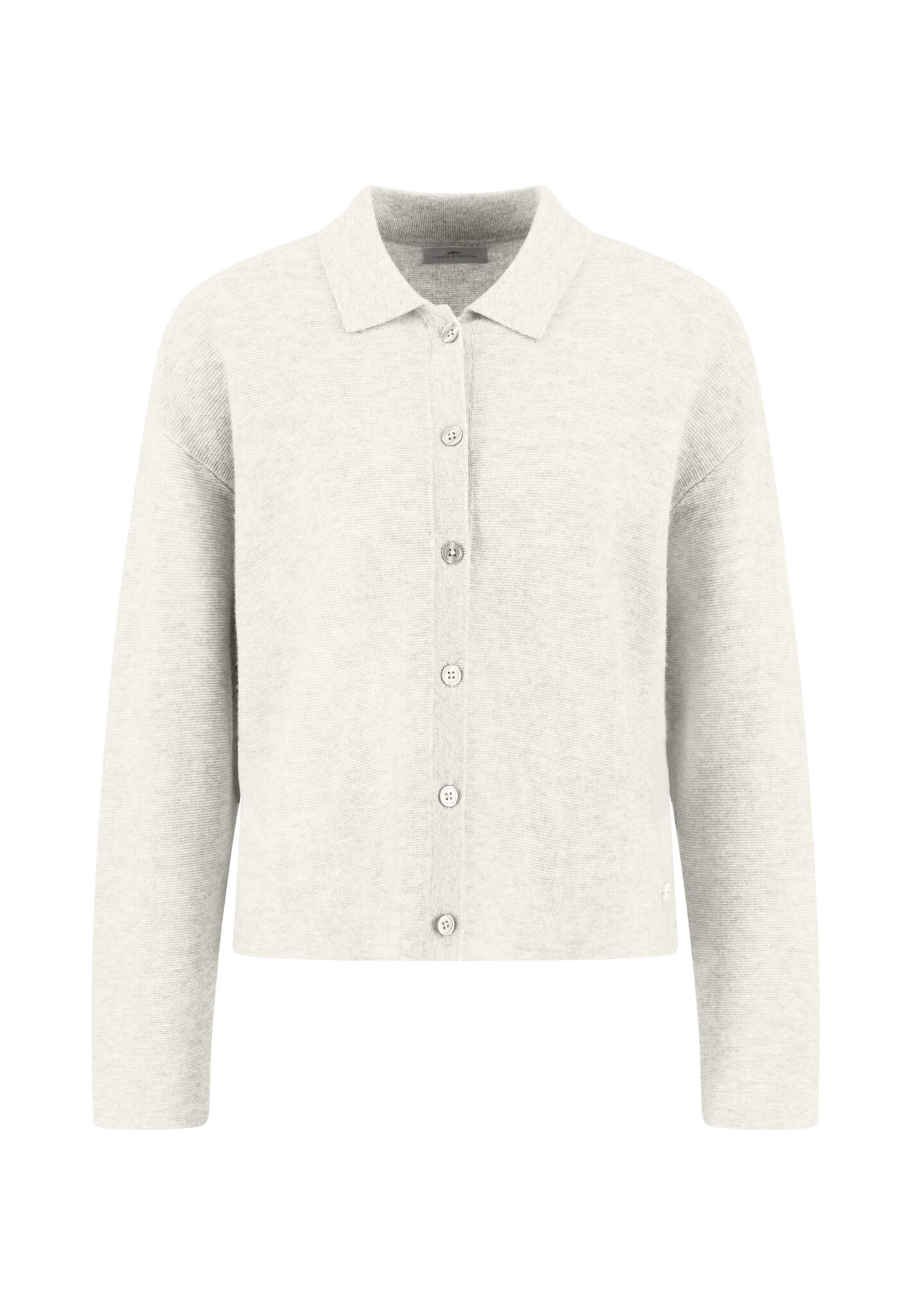 FYNCH-HATTON - CARDIGAN POLO COLLAR 90/10 milk - Gr. - L von FYNCH-HATTON