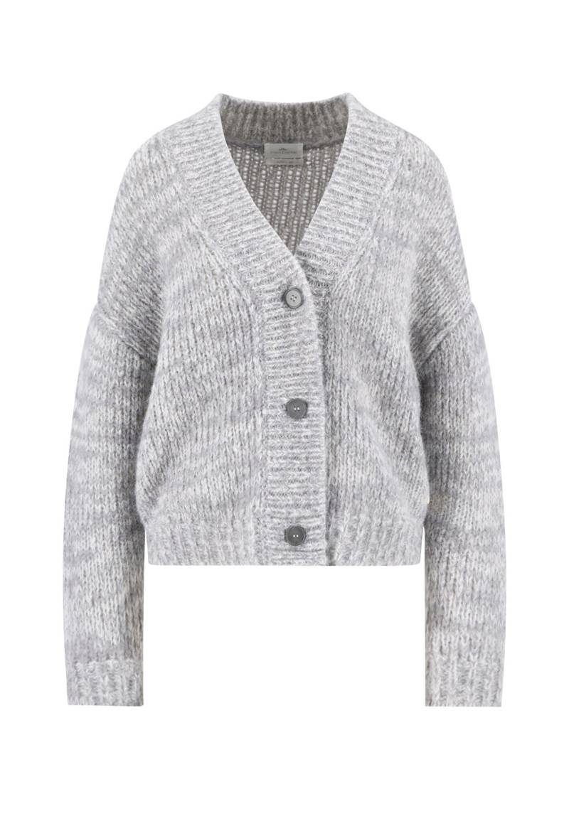 FYNCH-HATTON - CARDIGAN TWO TONE *RWS alloy grey - Gr. - XS von FYNCH-HATTON