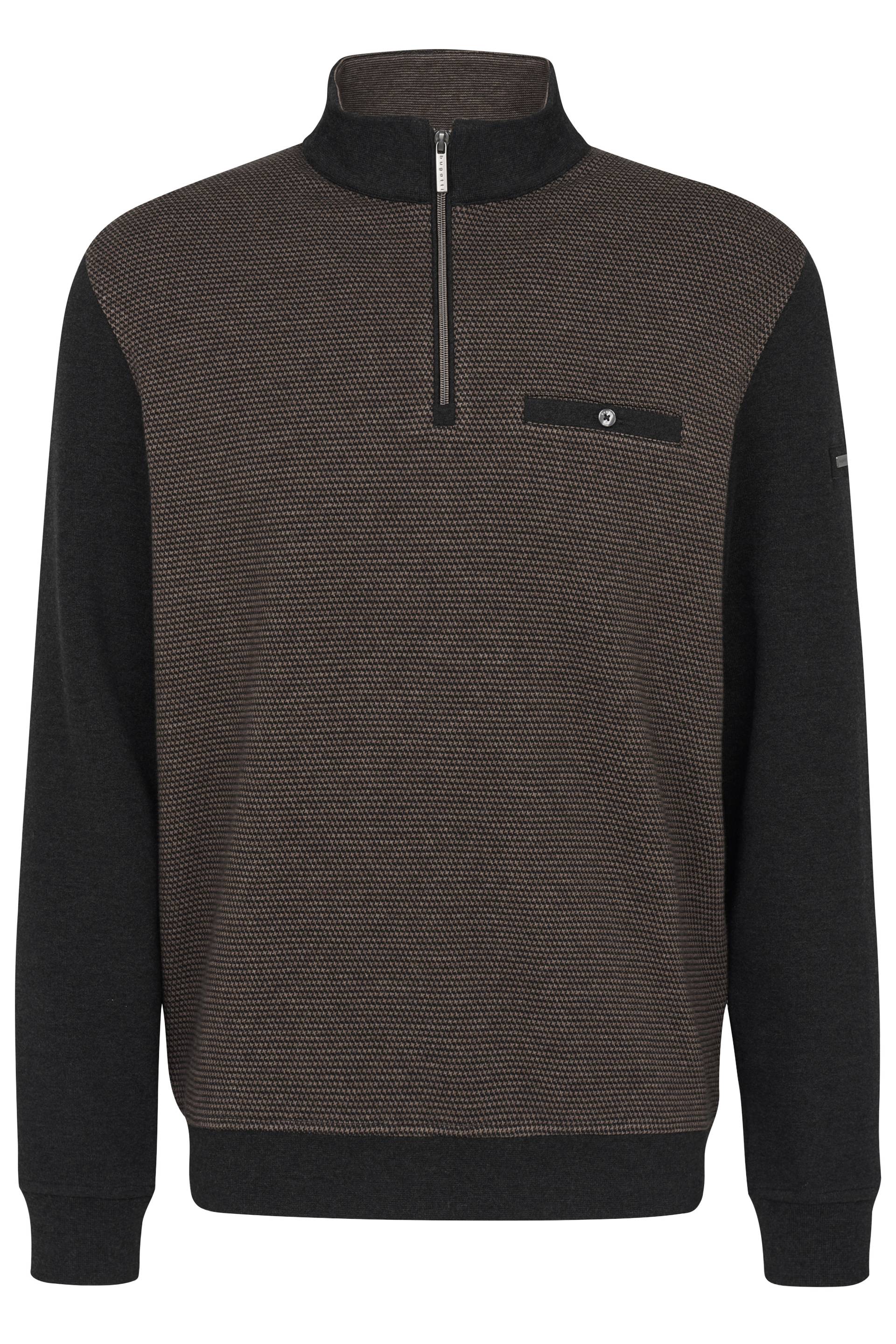 bugatti - Herren Sweatshirt braun - Gr. - XXL von bugatti