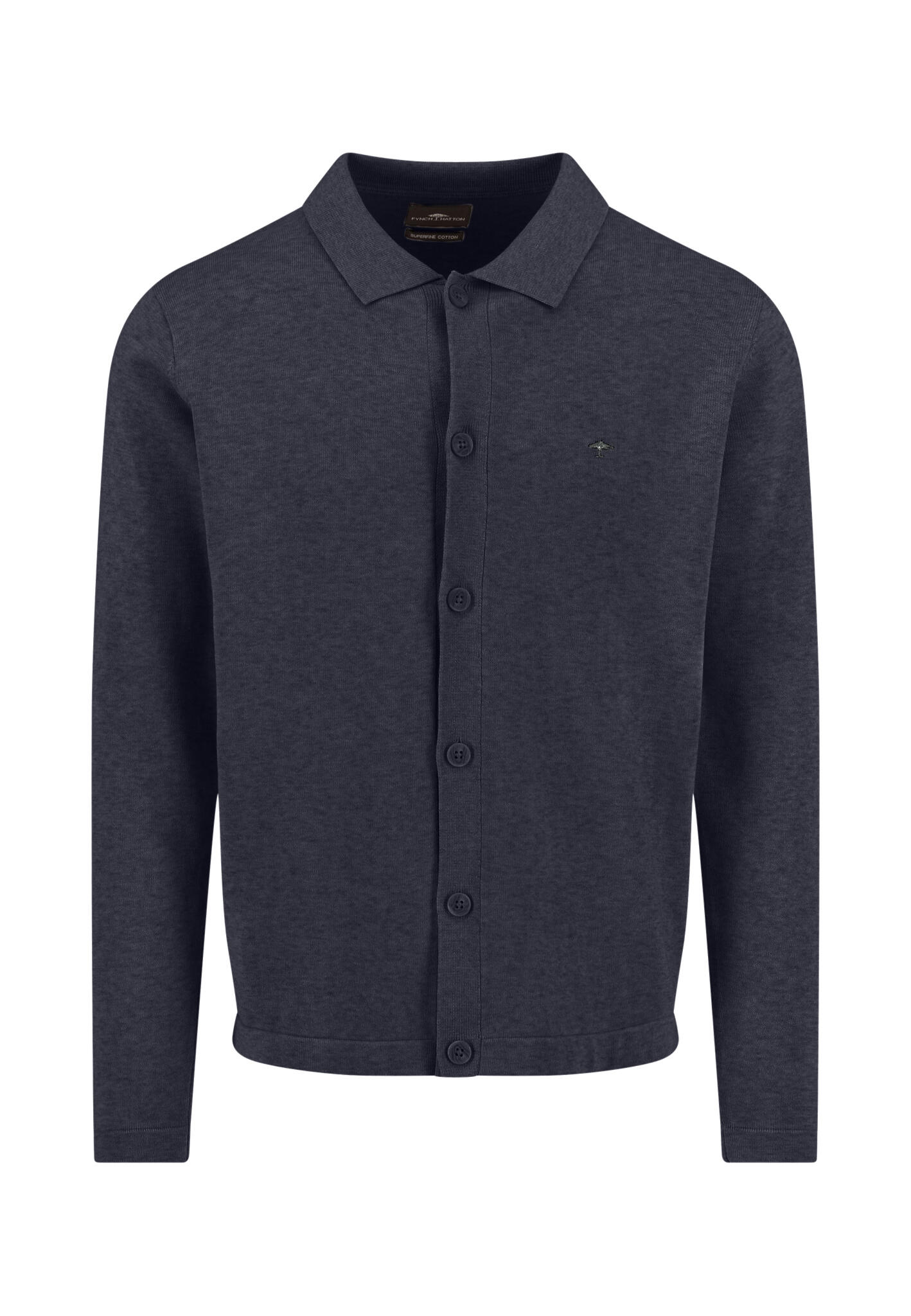 FYNCH-HATTON - Cardigan, Buttoned, Superfine navy - Gr. - XXL von FYNCH-HATTON