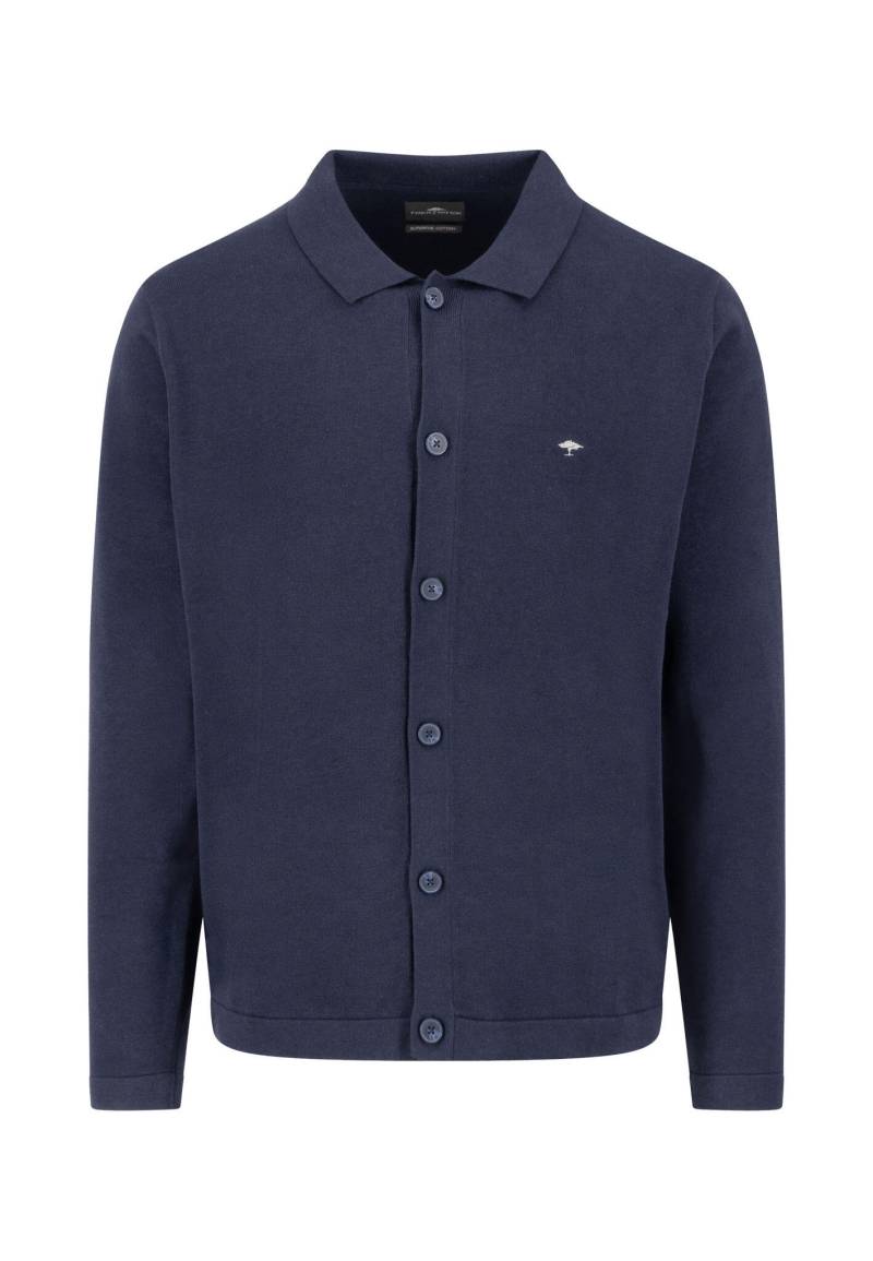 FYNCH-HATTON - Cardigan Buttoned, Superfine navy - Gr. - L von FYNCH-HATTON