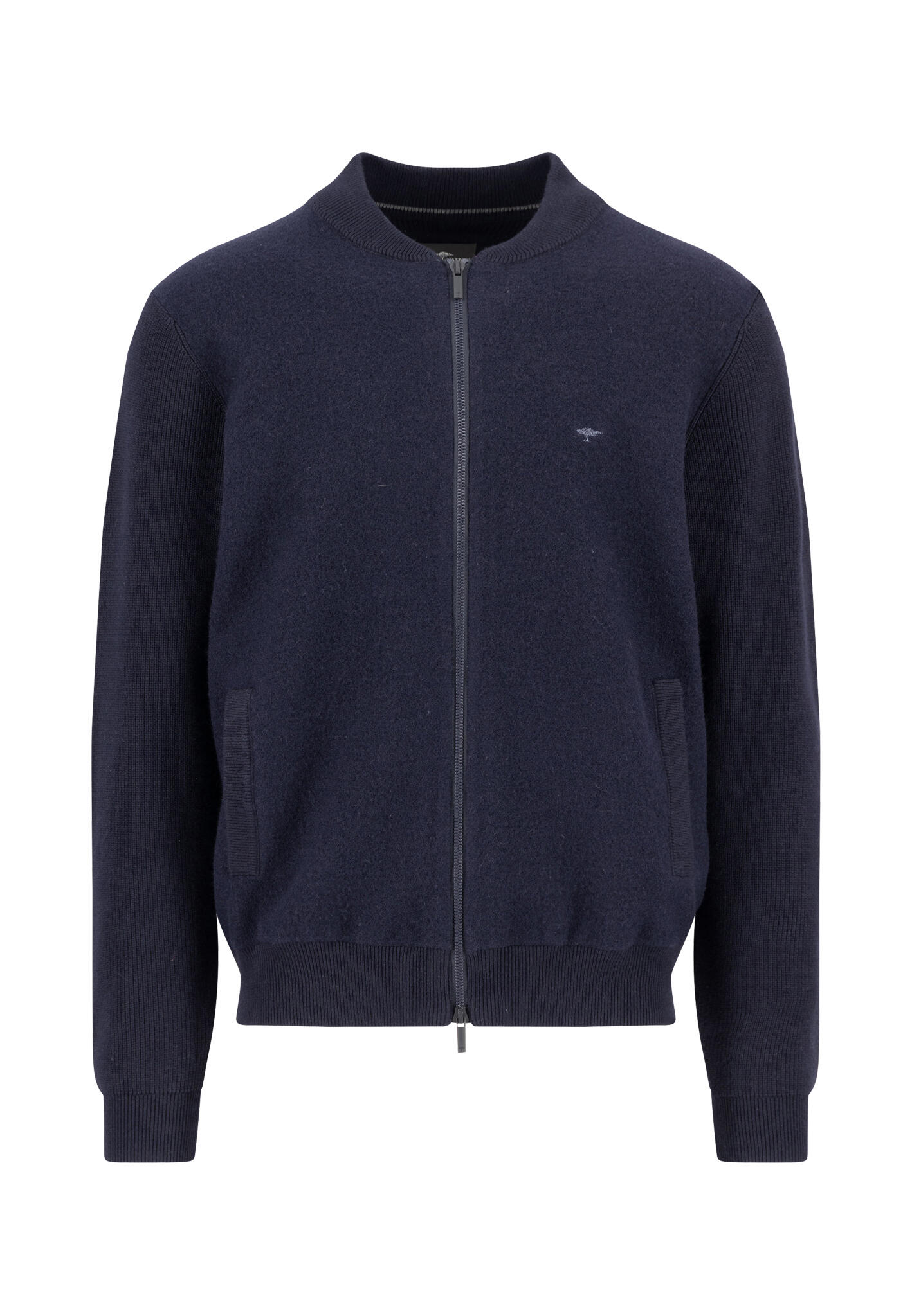 FYNCH-HATTON - Cardigan College, Boiled Wool navy - Gr. - L von FYNCH-HATTON